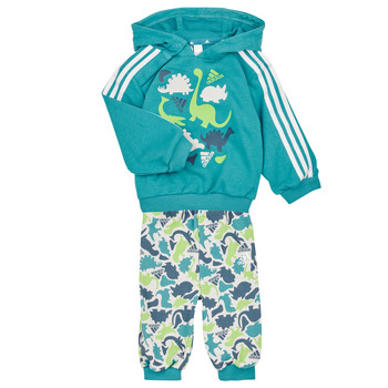 Kleidung Jungen Kleider & Outfits Adidas Sportswear AOP FT JOG Multicolor