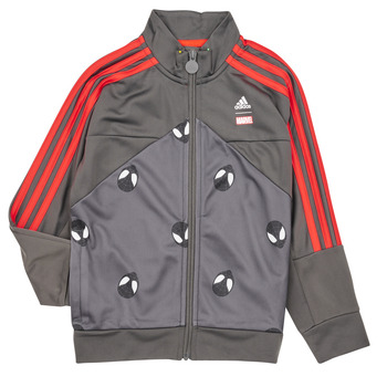 Kleidung Jungen Sweatshirts Adidas Sportswear LB DY SM TT Grau / Schwarz / Rot