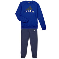 Kleidung Jungen Jogginganzüge Adidas Sportswear BL FL TS Marine / Weiss
