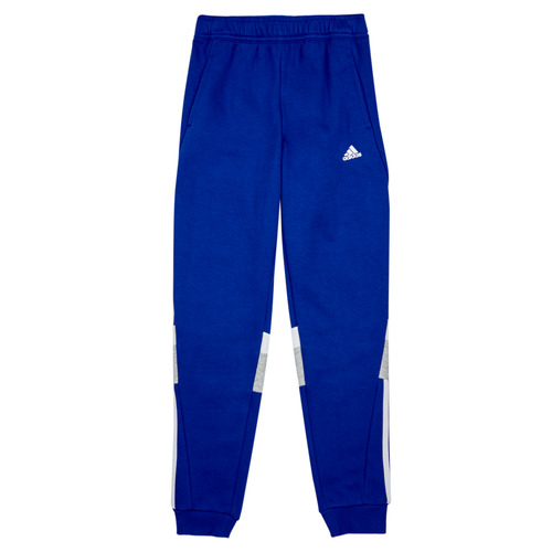 Kleidung Jungen Jogginghosen Adidas Sportswear 3S TIB PT Blau / Grau / Weiss
