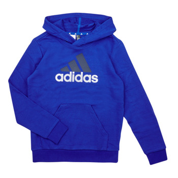 Kleidung Jungen Sweatshirts Adidas Sportswear BL 2 HOODIE Blau / Weiss