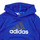 Kleidung Jungen Sweatshirts Adidas Sportswear BL 2 HOODIE Blau / Weiss