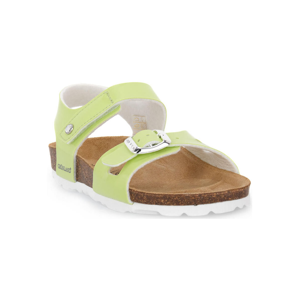 Schuhe Mädchen Sandalen / Sandaletten Grunland MELA 40LUCE Grün
