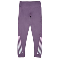 Kleidung Mädchen Leggings adidas Performance TI 3S OPT TIG Violett / Weiss