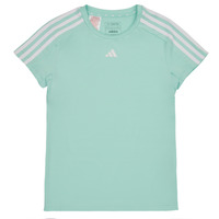 Kleidung Mädchen T-Shirts adidas Performance TR-ES 3S T Blau / Weiss