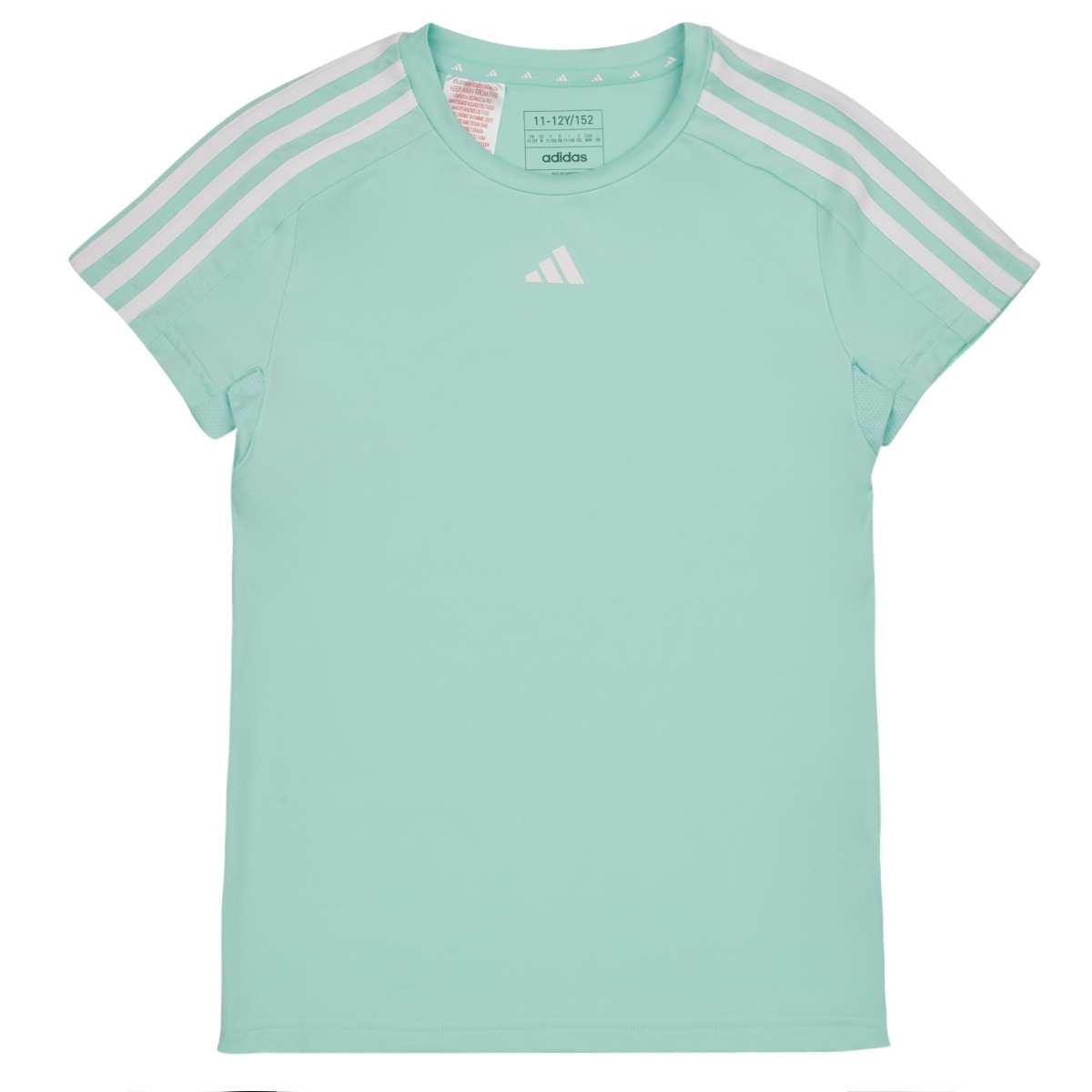 Kleidung Mädchen T-Shirts adidas Performance TR-ES 3S T Blau / Weiss
