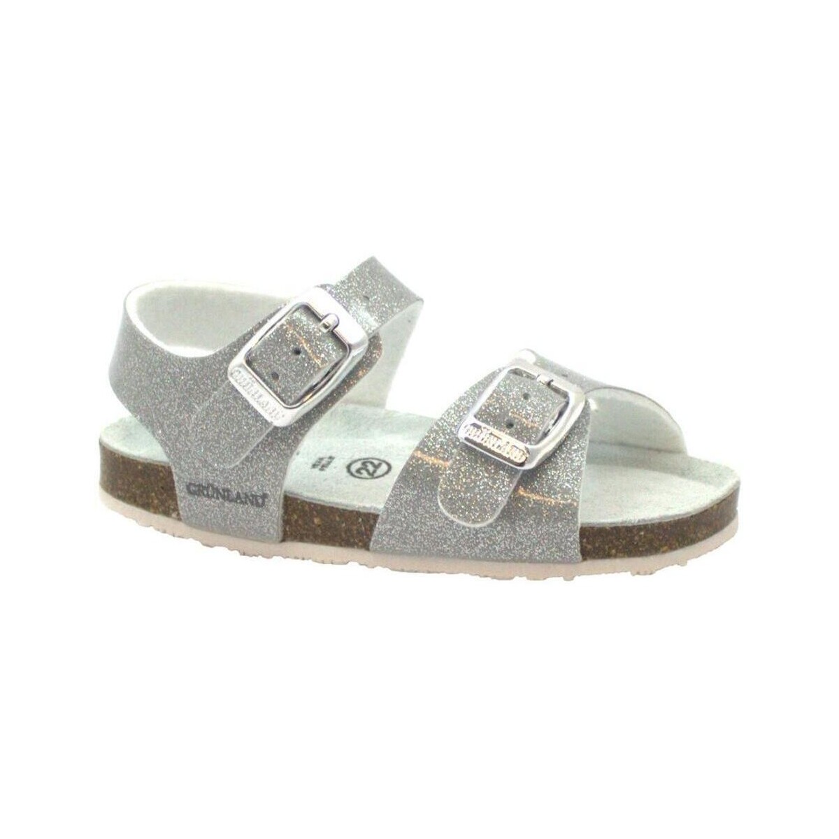 Schuhe Kinder Sandalen / Sandaletten Grunland GRU-CCC-SB1258-AR Silbern
