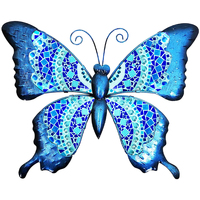 Home Statuetten und Figuren Signes Grimalt Schmetterlingswandverzierung Blau