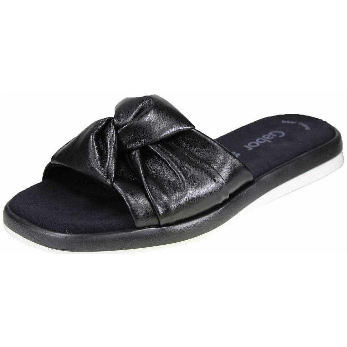 Schuhe Damen Pantoletten / Clogs Gabor Pantoletten 24.511.27 Schwarz