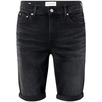 Kleidung Herren Shorts / Bermudas Calvin Klein Jeans Classic slim Schwarz