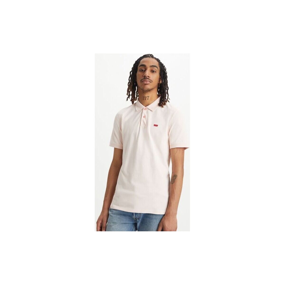 Kleidung Herren T-Shirts & Poloshirts Levi's A4842 0013 - POLO-CRYSTAL PINK Rosa