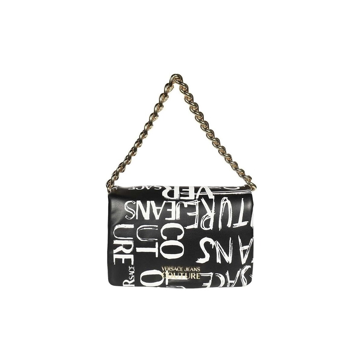 Taschen Damen Handtasche Versace 74VA4BI1  Couture L01-BLACK/WHITE 74VA4BI1 Schwarz