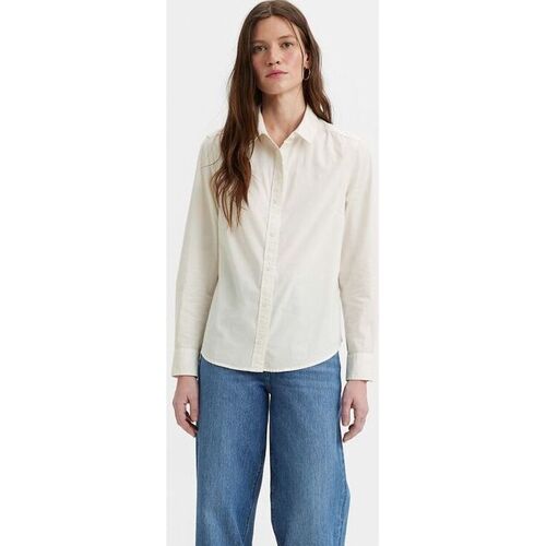 Kleidung Damen Hemden Levi's 34574 0014 - BW SHIRT-WHITE ALYSSUM Weiss