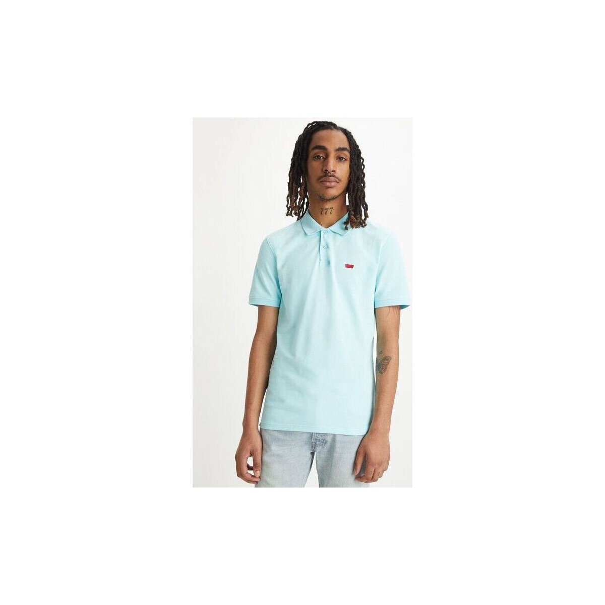 Kleidung Herren T-Shirts & Poloshirts Levi's A4842 0019 - POLO-WATERSPOUT Blau
