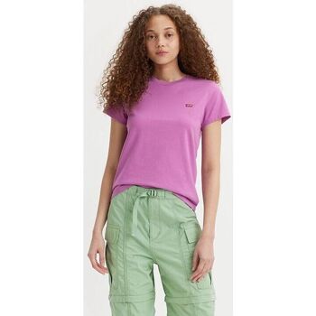 Kleidung Damen T-Shirts & Poloshirts Levi's 39185 0247 - PERFECT TEE-IRIS ORCHID Violett