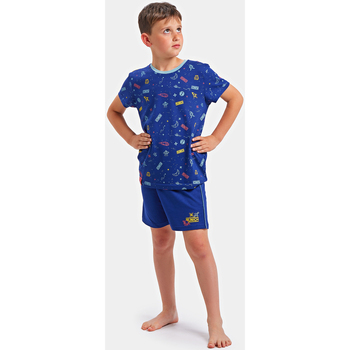 Kleidung Jungen Pyjamas/ Nachthemden Munich DH1250 Multicolor
