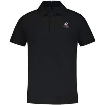 Kleidung Herren T-Shirts & Poloshirts Le Coq Sportif Ess Polo Ss N°2 Schwarz