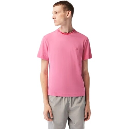 Kleidung Herren T-Shirts Lacoste  Rosa
