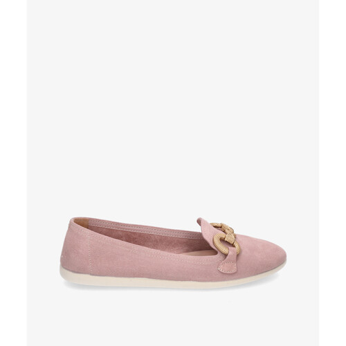 Schuhe Damen Ballerinas Funny Lola S23-821 ESTRIBO Beige