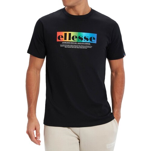 Kleidung Herren T-Shirts Ellesse 215592 Schwarz