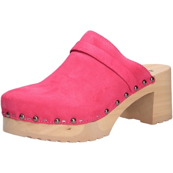 Schuhe Damen Pantoletten / Clogs Softclox Damen Clog rosa/pink