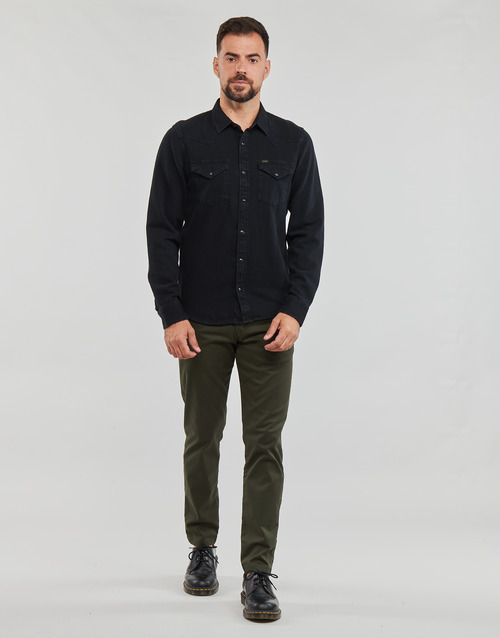 Selected SLH175-SLIM NEW MILES FLEX PANT NOOS Kaki