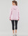 Kleidung Damen Sweatshirts Adidas Sportswear BL OV HD Rosa / Weiss