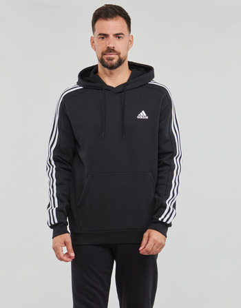 Kleidung Herren Sweatshirts Adidas Sportswear 3S FL HD Schwarz