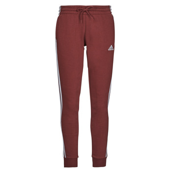 Kleidung Damen Jogginghosen Adidas Sportswear 3S FL C PT Braun / Weiss