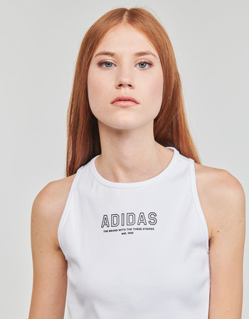 Adidas Sportswear Crop Top WHITE Weiss