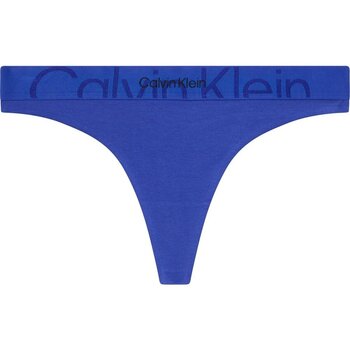 Unterwäsche Damen Strings Calvin Klein Jeans 000QF6992E Blau