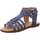 Schuhe Mädchen Sandalen / Sandaletten Sabalin Schuhe 53-2993 Blau