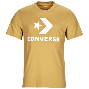 Kleidung Herren T-Shirts Converse GO-TO STAR CHEVRON LOGO T-SHIRT Gelb