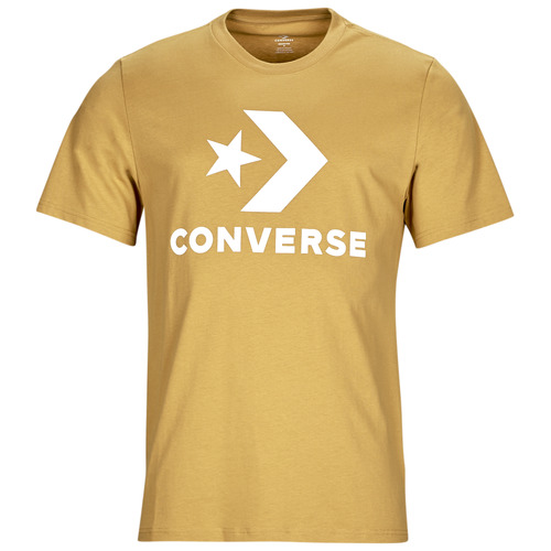 Converse GO-TO STAR ! Spartoo.de Herren T-SHIRT 17,99 Kleidung € - CHEVRON - Kostenloser Gelb LOGO | Versand T-Shirts