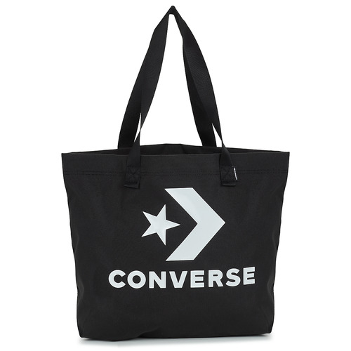 Taschen Shopper / Einkaufstasche Converse STAR CHEVRON TO Schwarz