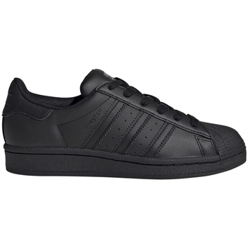 Schuhe Damen Sneaker adidas Originals Superstar J FU7713 Schwarz