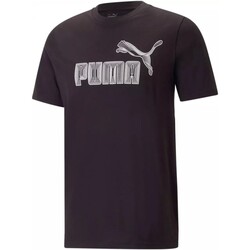 Kleidung Herren T-Shirts Puma  Schwarz