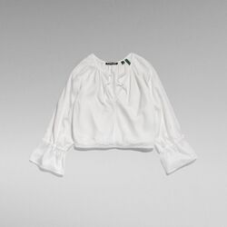 Kleidung Damen Hemden G-Star Raw D23254-D297 SNIPER-110 WHITE Weiss