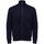 Kleidung Herren Pullover Selected 16074688 BERG FULL ZIP-MAVY Blau