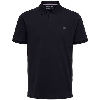 Selected  T-Shirts & Poloshirts 16087839 DANTE-BLACK