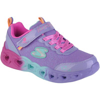 Schuhe Mädchen Sneaker Low Skechers Heart Lights - Colorful Joyful Violett