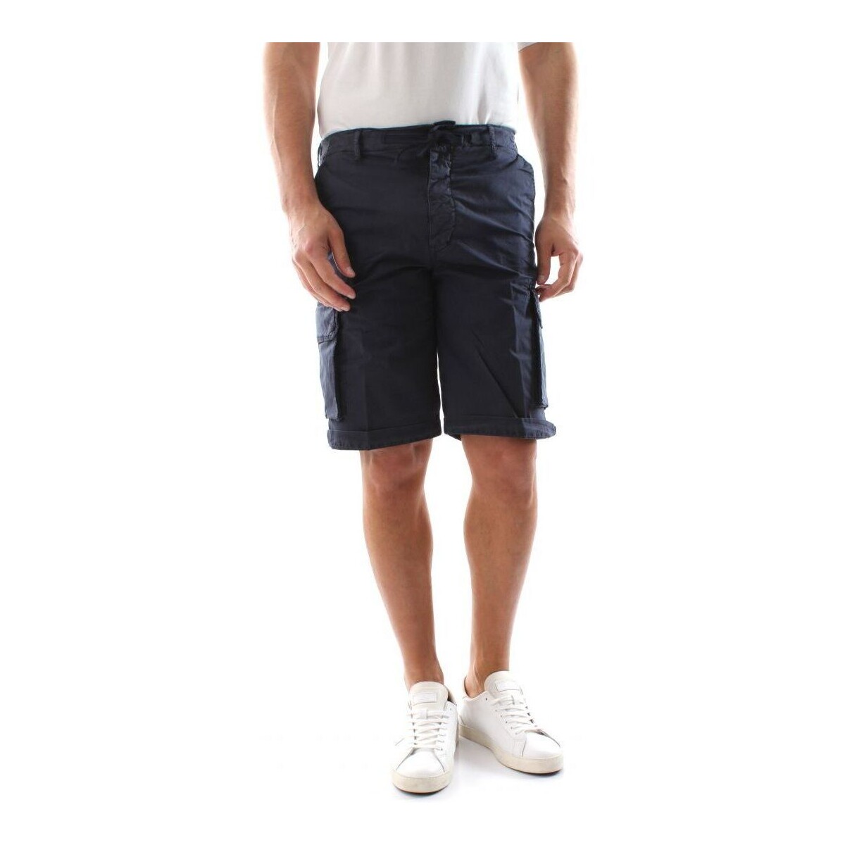 Kleidung Herren Shorts / Bermudas 40weft NICKSUN 1274-W1738 BLU Blau