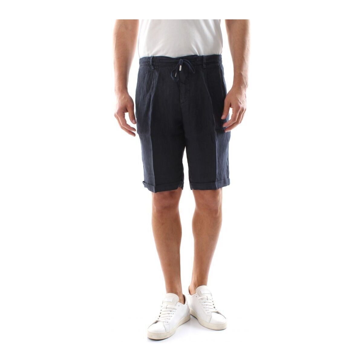 Kleidung Herren Shorts / Bermudas 40weft COACHBE 1284-W1738 BLU Blau