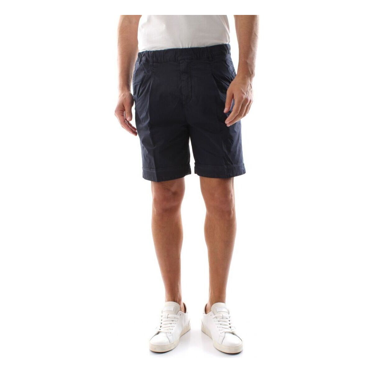 Kleidung Herren Shorts / Bermudas 40weft MIKE 1273-W1738 BLU Blau