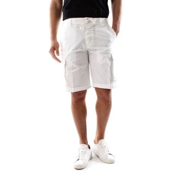 Kleidung Herren Shorts / Bermudas 40weft NICKSUN 1274-40W441 WHITE Weiss
