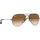 Uhren & Schmuck Sonnenbrillen Ray-ban Aviator-Sonnenbrille RB3025 002/51 Schwarz