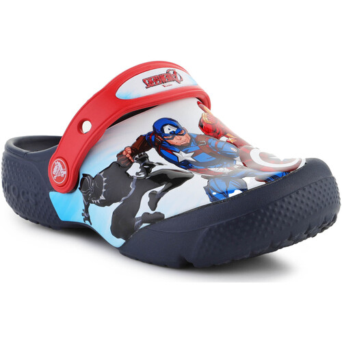 Schuhe Jungen Sandalen / Sandaletten Crocs FL Avengers Patch Clog K 207069-410 Multicolor