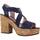 Schuhe Damen Sandalen / Sandaletten Stonefly CAROL 4 VELOUR Blau
