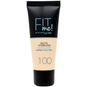 Maybelline New York  Make-up & Foundation Fit Me! Foundation Matte+poreless 100-warm Ivory