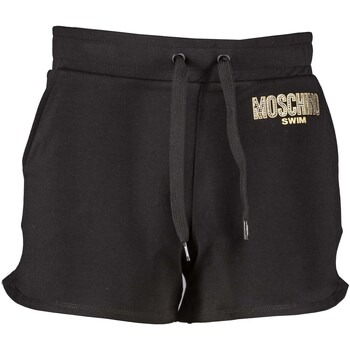 Kleidung Damen Shorts / Bermudas Moschino Pantaloni Corti  Beach Pants Schwarz